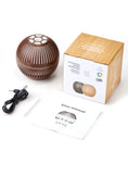 Load image into Gallery viewer, Hollow wood grain lamp humidifier