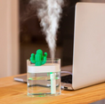 Load image into Gallery viewer, Transparent cactus humidifier