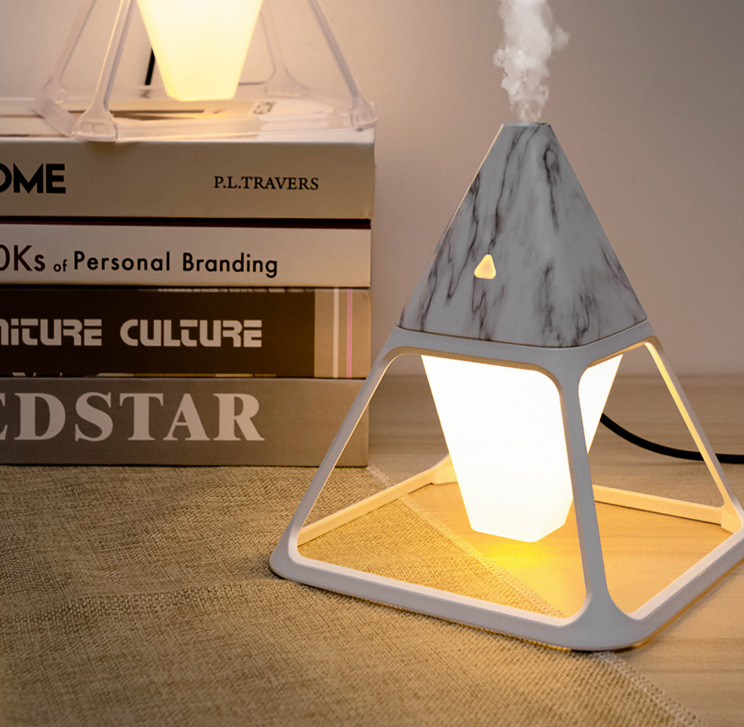 Pyramid night light humidifier