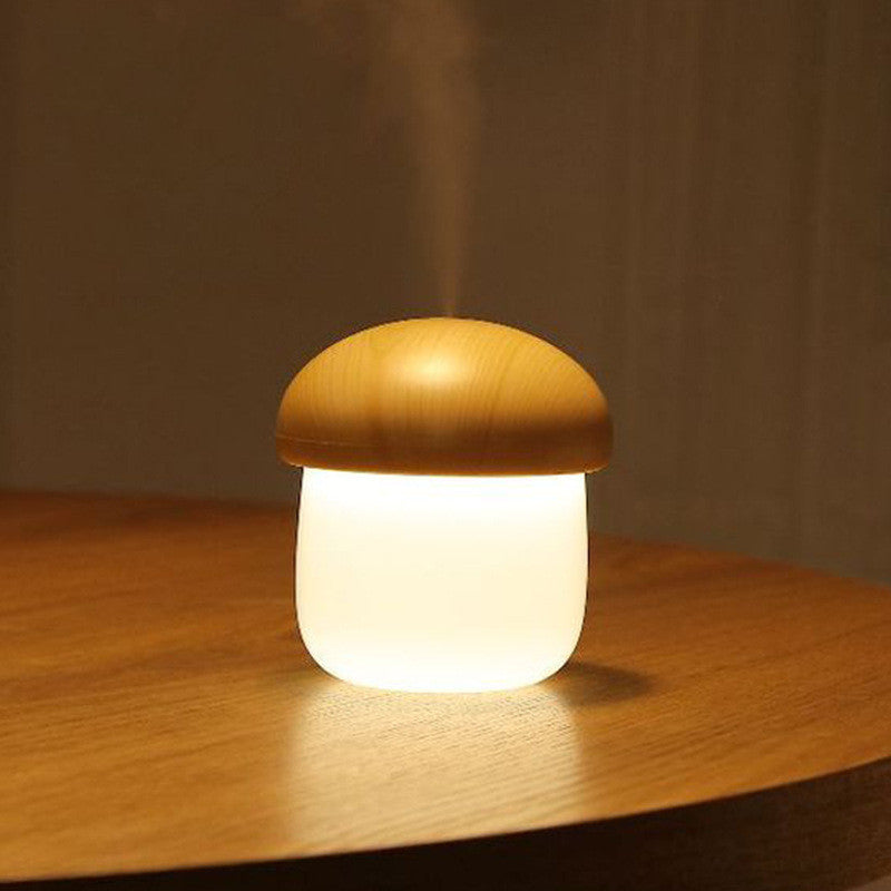 Mushroom lamp humidifier