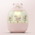 Load image into Gallery viewer, Musical Bear Carousel lamp humidifier

