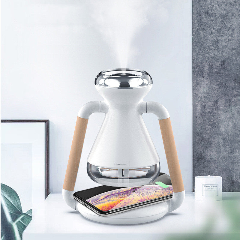 Hourglass | Wireless phone charging humidifier
