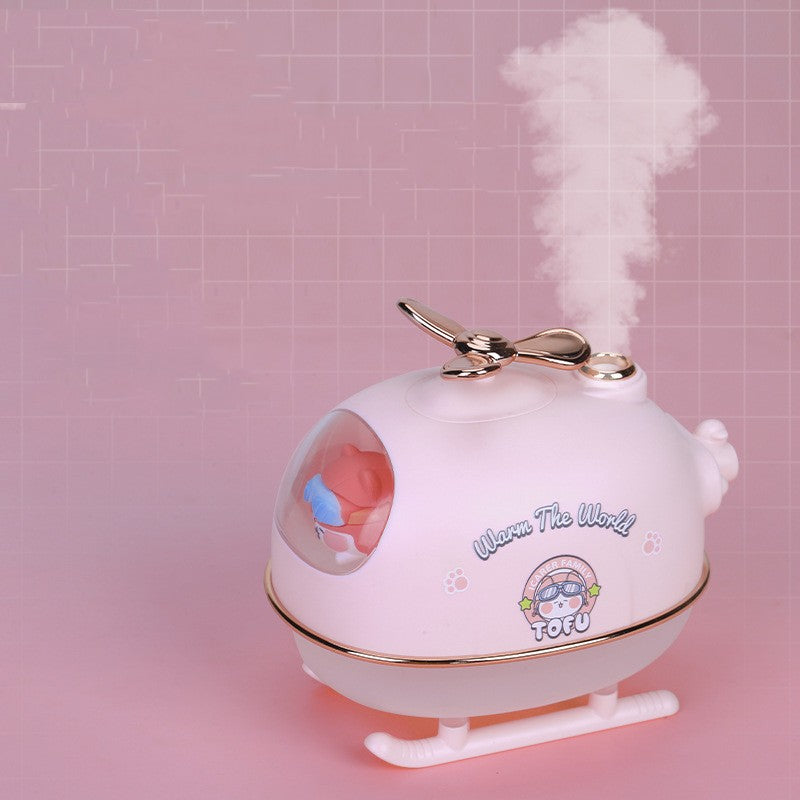Helicopter humidifier