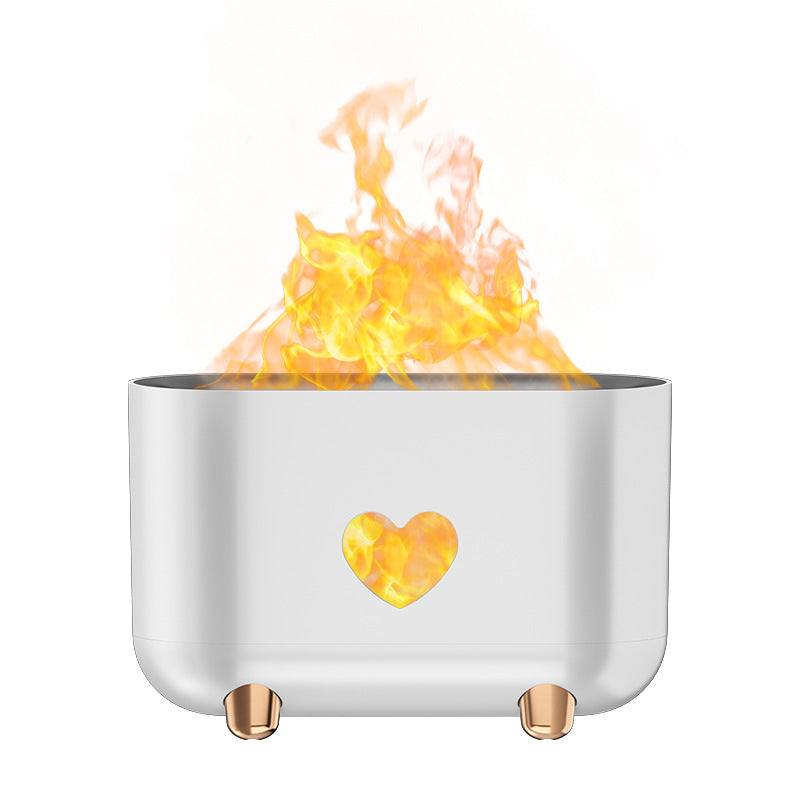 Romantic flame humidifier